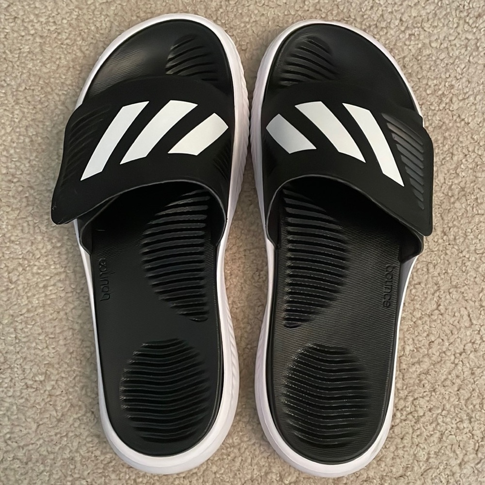 Adidas Mens Alphabounce Slides